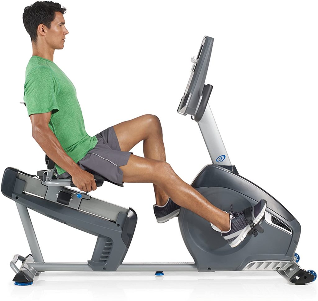 nautilus recumbent bike r614