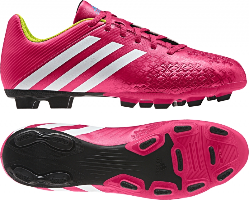 adidas Men s Predito Lz Trx FG Football Boots Vivid Berry White
