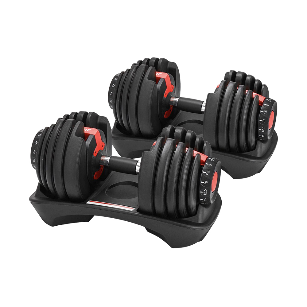Shanchar adjustable hotsell weights dumbbells set