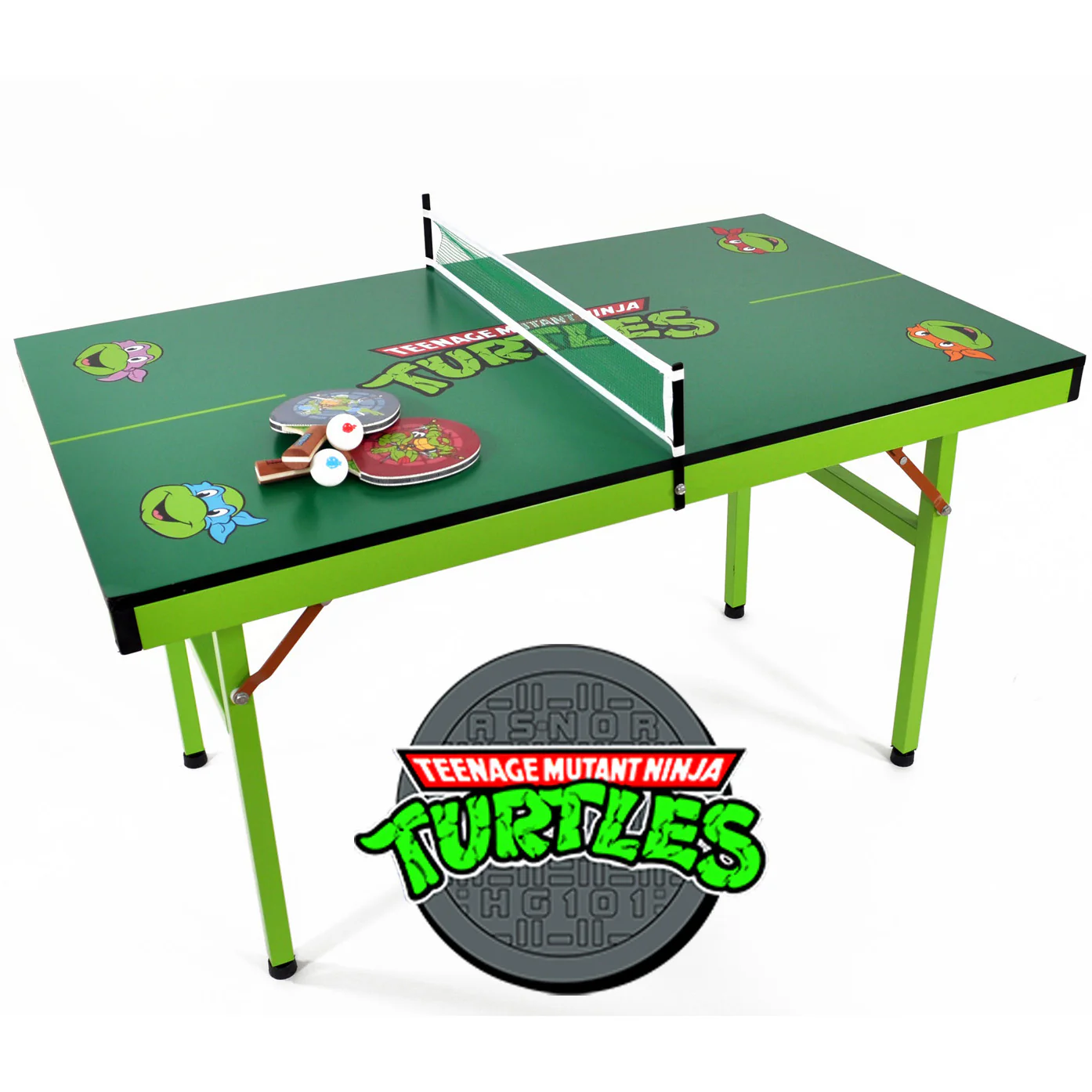 Teenage Mutant Ninja Turtle Junior Table Tennis Table 7142-000 - Sports ...